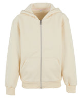 Kids fluffy zip hoodie