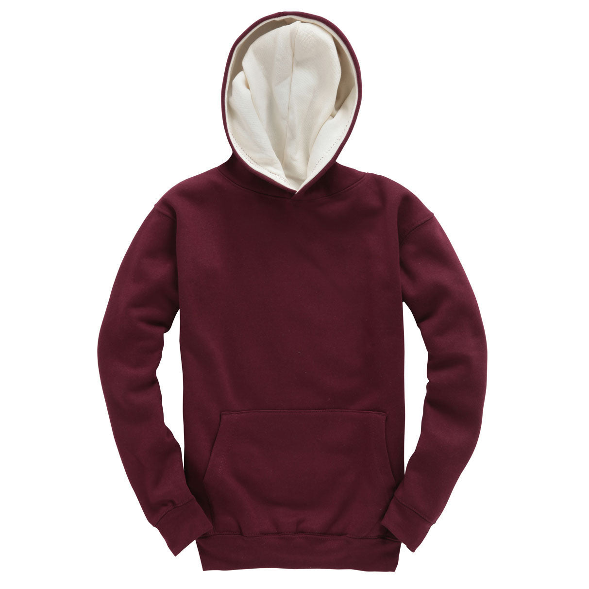 Premium kids contrast hoodie