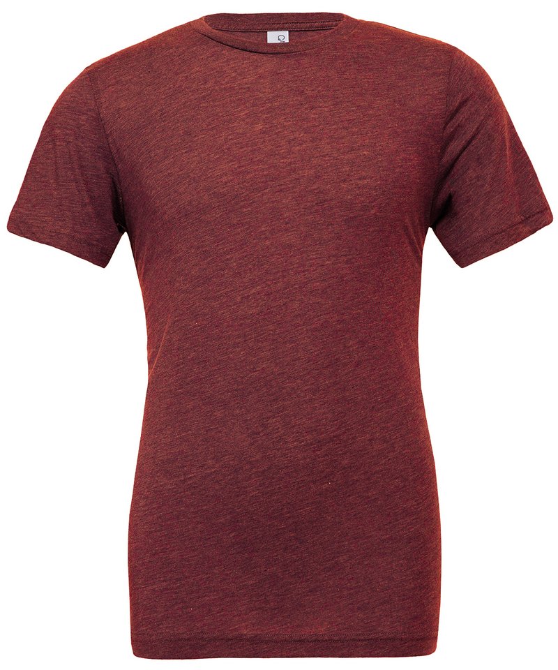 Unisex triblend crew neck t-shirt