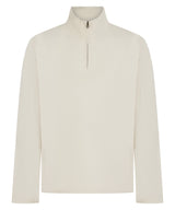 Premium piqué 1/4-zip top