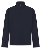Premium piqué 1/4-zip top
