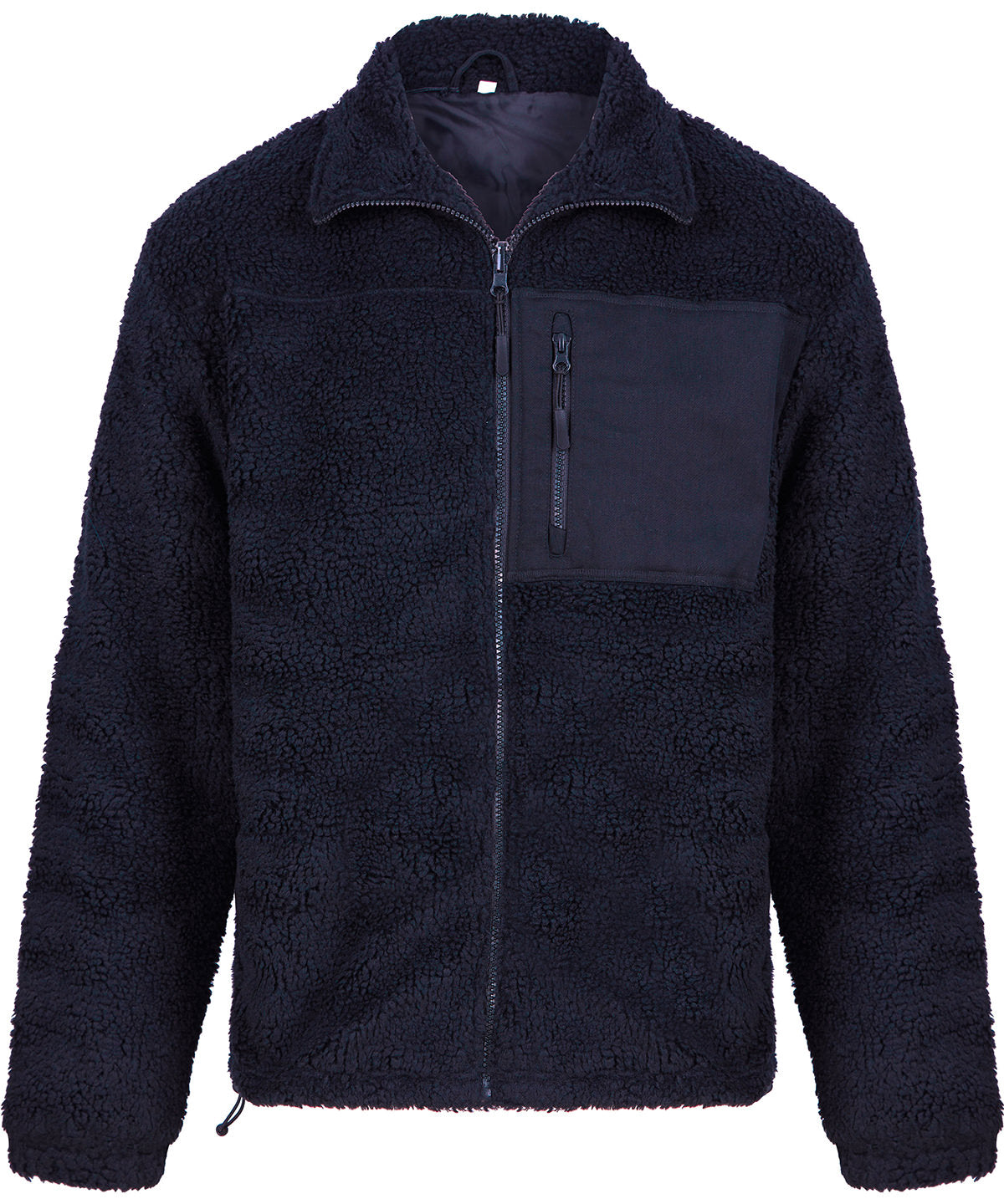 Recycled sherpa fleece