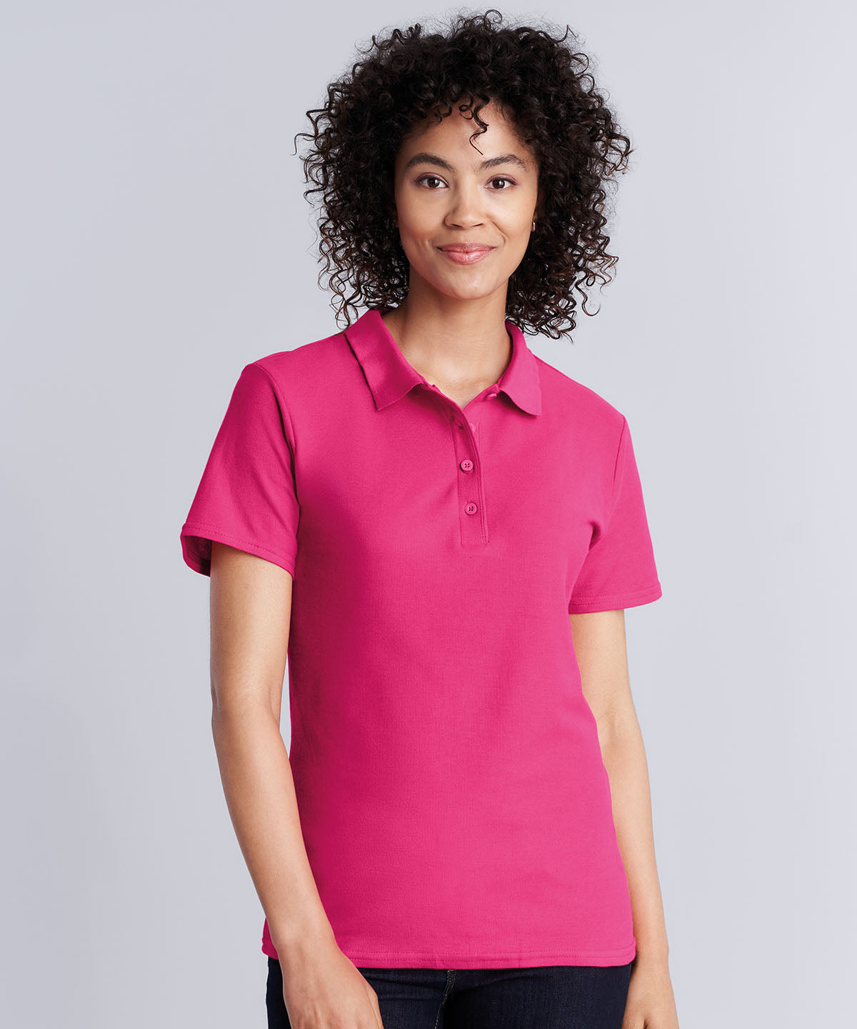 Women's Softstyle™ double piqué polo