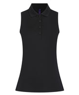 Women’s sleeveless Coolplus® polo shirt