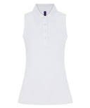 Women’s sleeveless Coolplus® polo shirt