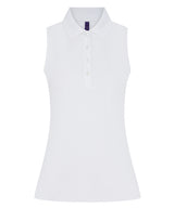 Women’s sleeveless Coolplus® polo shirt