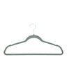Velvet-effect coat hangers (25-pack)