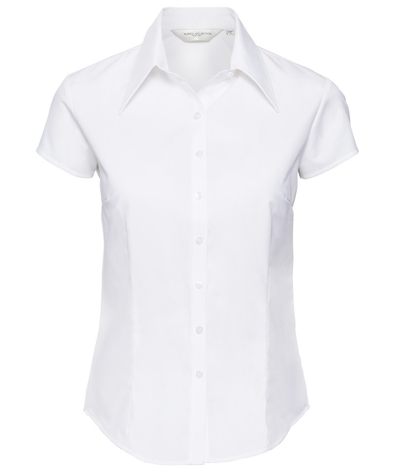 Women’s cap sleeve Tencel® fitted shirt