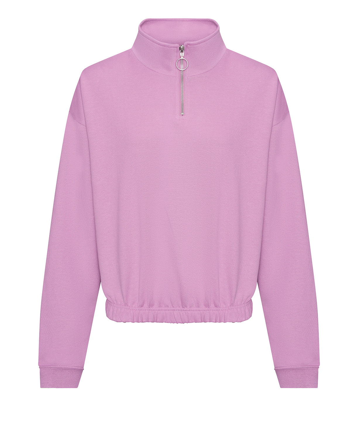 Women's cropped ¼-zip sweat