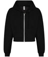 Women's fashion cropped zoodie