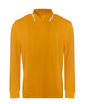 Long sleeve tipped 100 polo