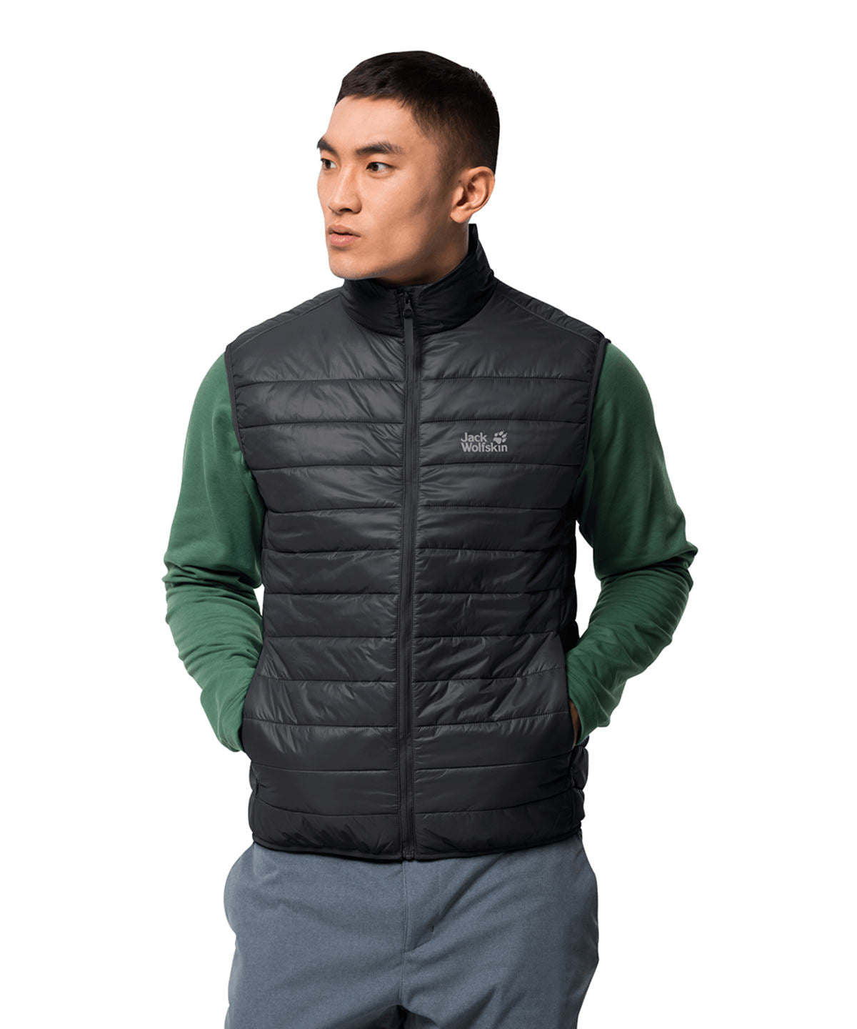 Packable padded vest (OL)