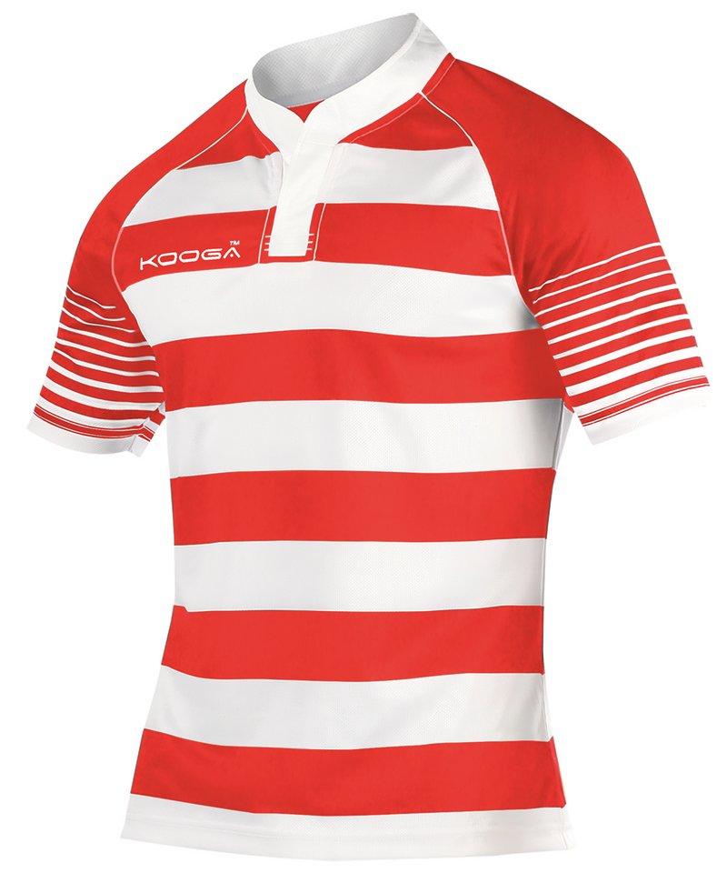 Kooga Junior touchline hooped match shirt