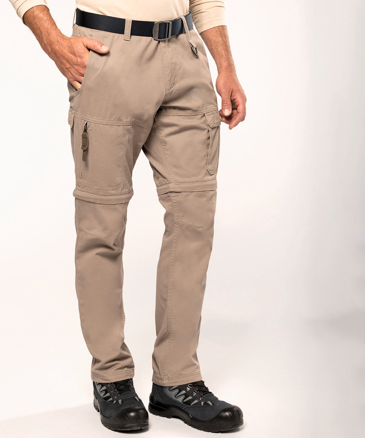 2-in-1 multi-pocket trousers