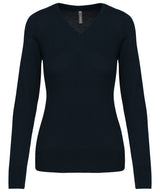 Ladies' V-neck jumper