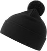 Atlantis Wind S Pompom Recycled Beanie Double Skin Cuffed
