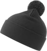 Atlantis Wind S Pompom Recycled Beanie Double Skin Cuffed
