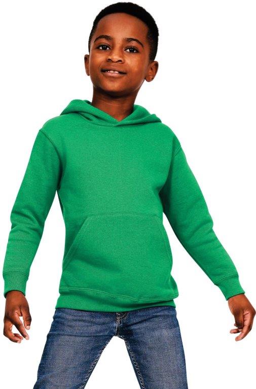 Casual Ringspun Blended Kids Hood