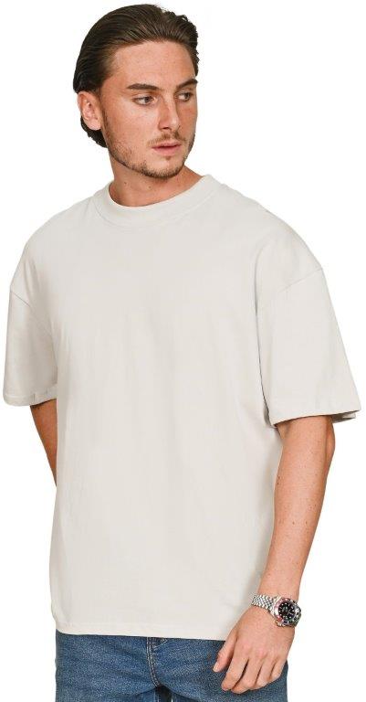 Casual Ringspun Combed 180 Oversize Extended Neck T