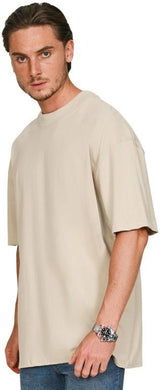 Casual Ringspun Combed 220 Oversize Extended Neck Tall T