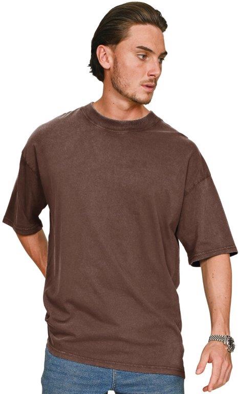 Casual Ringspun Combed 180 Acid Wash Oversize T