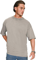 Casual Ringspun 150 Acid Wash Oversize Extended Neck T