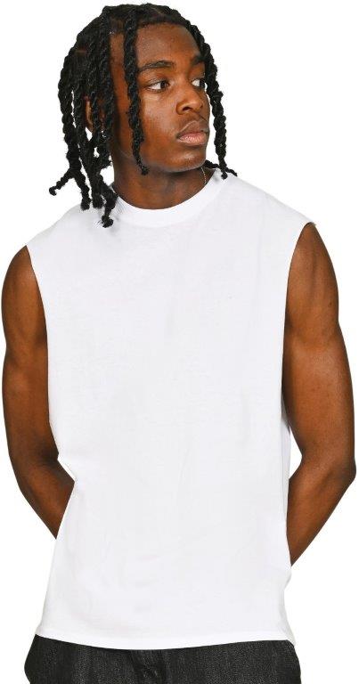 Casual Ringspun Core 150 Droparm Raw Edge Tank