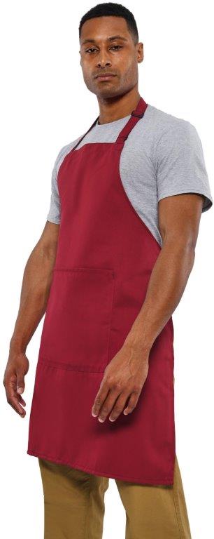 Dennys Recycled Full Length Bib Apron With Pocket