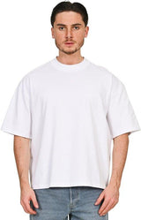 Casual Ringspun Combed 220 Boxy Oversize Extended Neck T