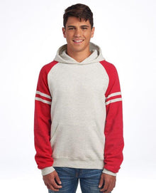 Oatmeal Heather/ Fiery Red Heather