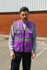 Korntex# High Vis Executive Multifunction Safety Vest