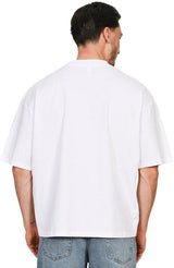 Casual Ringspun Combed 220 Boxy Oversize Extended Neck T