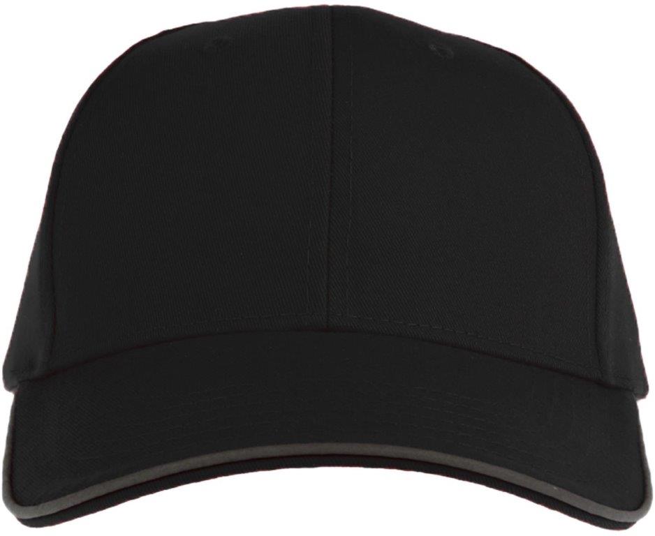 Atlantis Reflect 6 Panel Reflective Piping Baseball Cap