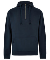 Regular fit 1/4 zip hoodie