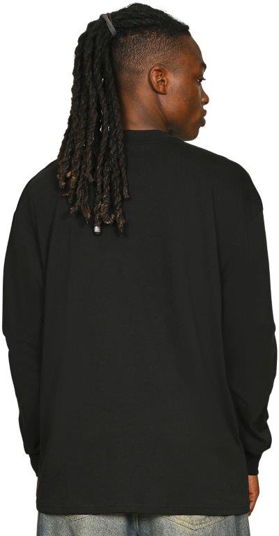 Casual Ringspun Combed 180 Oversize Extended Neck Long Sleeve Tall T