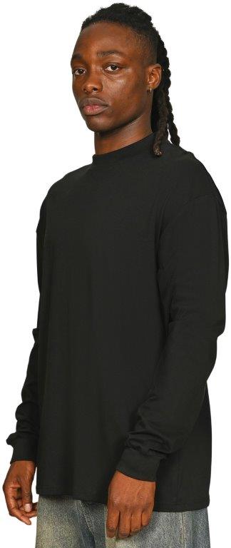 Casual Ringspun Combed 180 Oversize Extended Neck Long Sleeve Tall T