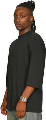 Casual Ringspun Combed 220 Oversize Extended Neck Half Sleeve Tall T