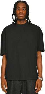 Casual Ringspun Combed 180 Acid Wash Oversize Extended Neck T