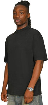 Casual Ringspun Combed 180 Acid Wash Oversize Extended Neck Tall T