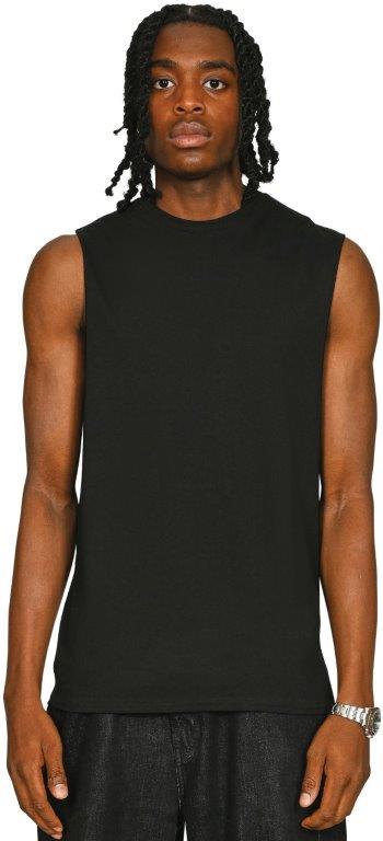 Casual Ringspun Core 150 Droparm Raw Edge Tank