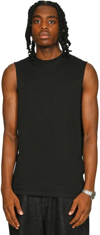 Casual Ringspun Core 150 Droparm Raw Edge Tall Tank
