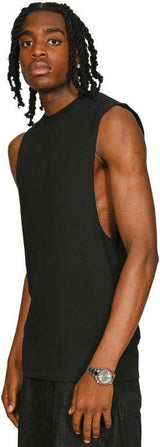 Casual Ringspun Core 150 Droparm Raw Edge Tall Tank