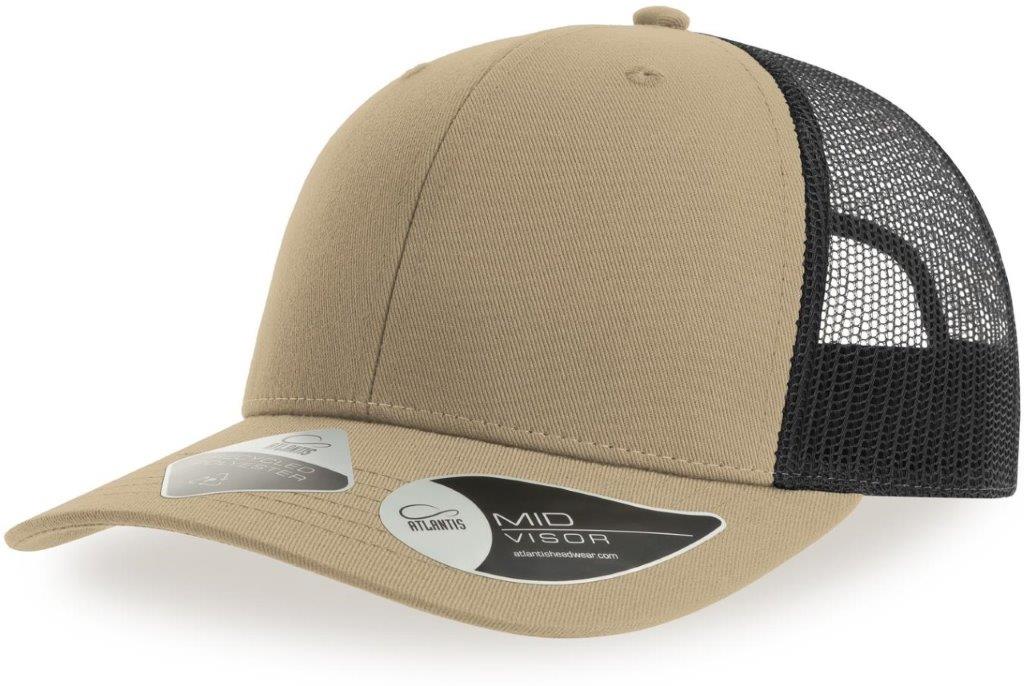Atlantis Bryce Recycled Trucker 6 Panel Cap