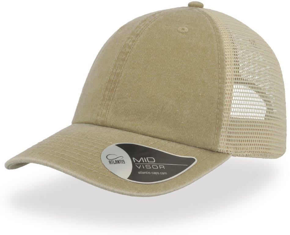 Atlantis Case Pigment Dyed 6 Panel Trucker Cap