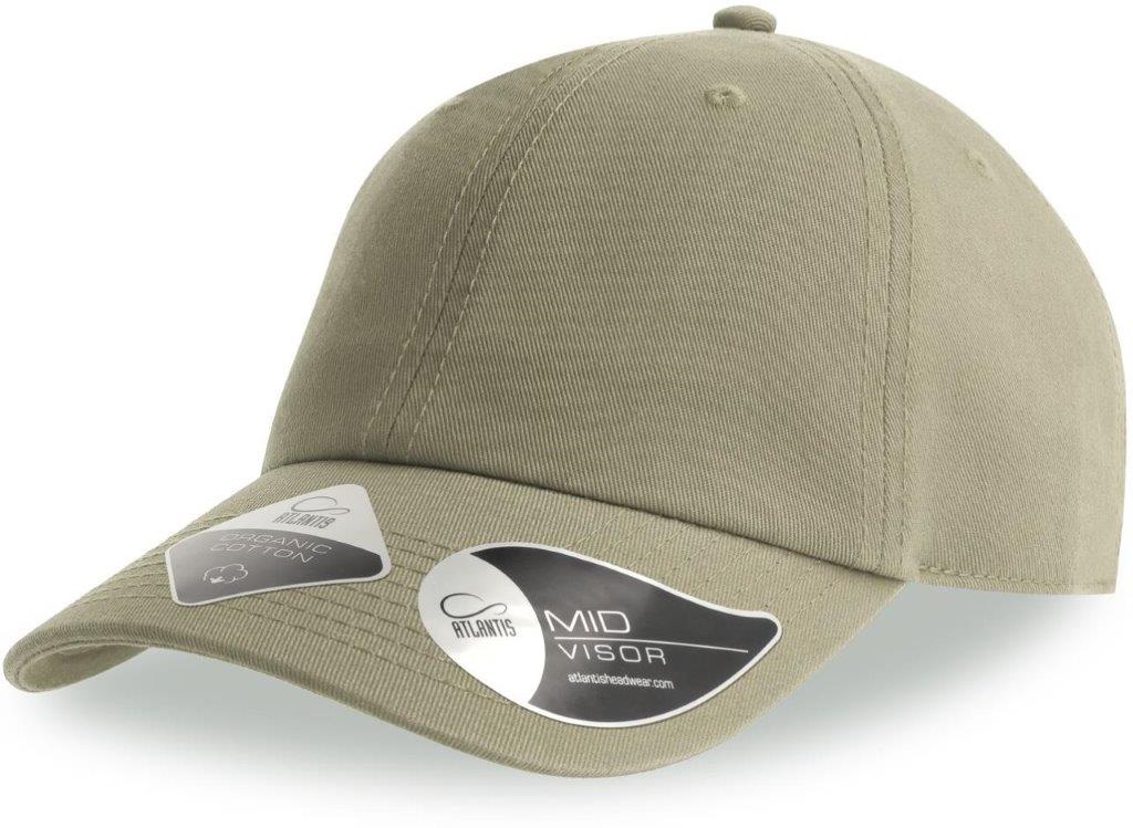 Atlantis Fraser Organic Cotton Unstructured 6 Panel Cap
