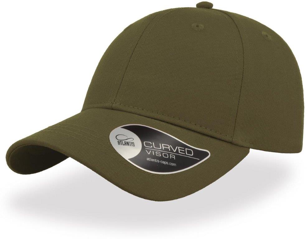 Atlantis Hit Twill Curved Visor 6 Panel Cap