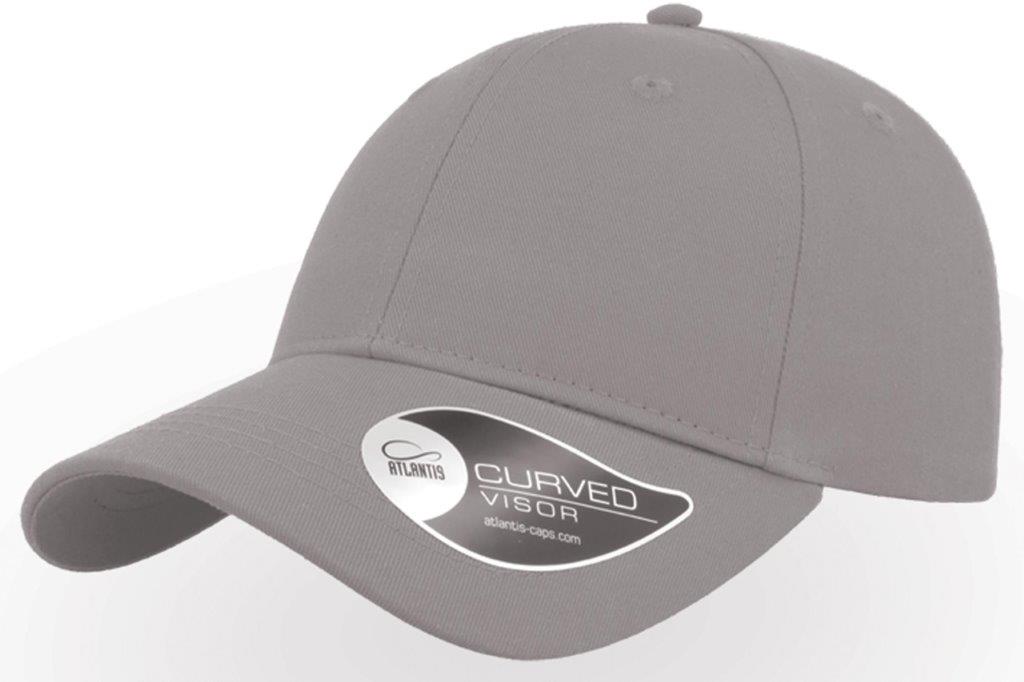 Atlantis Hit S Twill Curved Visor 6 Panel Sustainable Structured Cap