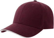 Burgundy/White
