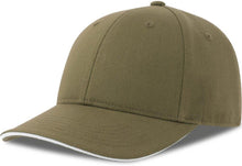 Olive/White