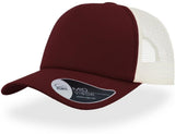 Atlantis Record Mid Visor 5 Panel Trucker Cap